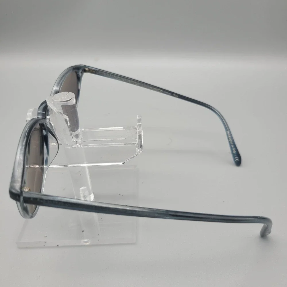 Oliver Peoples Riley Sun Blue Translucent Sunglasses OV5004SU 1704R5 49mm Italy